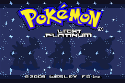 Pokemon Light Platinum Version - GBA