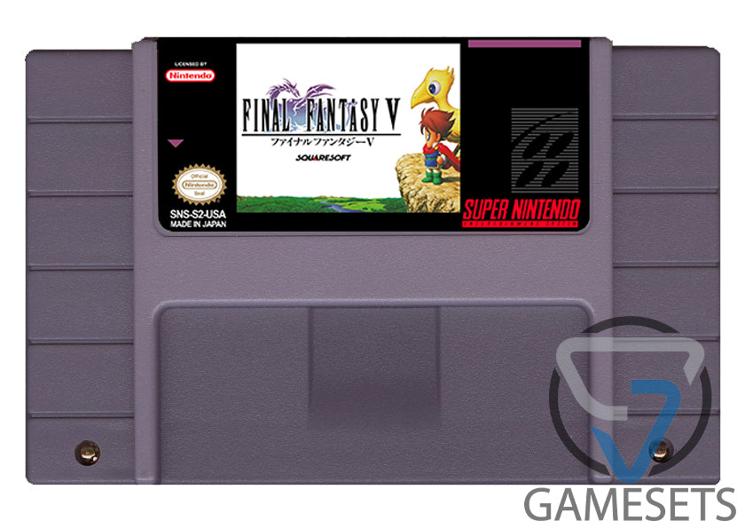 Final Fantasy V - SNES  English Port