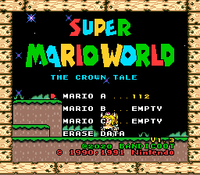 Super Mario World: The Crown Tale - SNES Homebrew