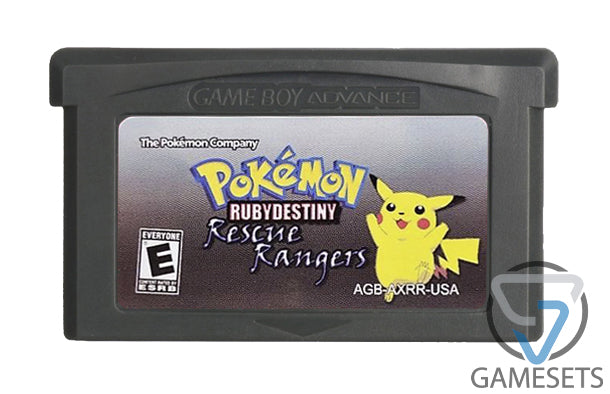 Pokemon Ruby Destiny  Rescue Rangers - GBA-D