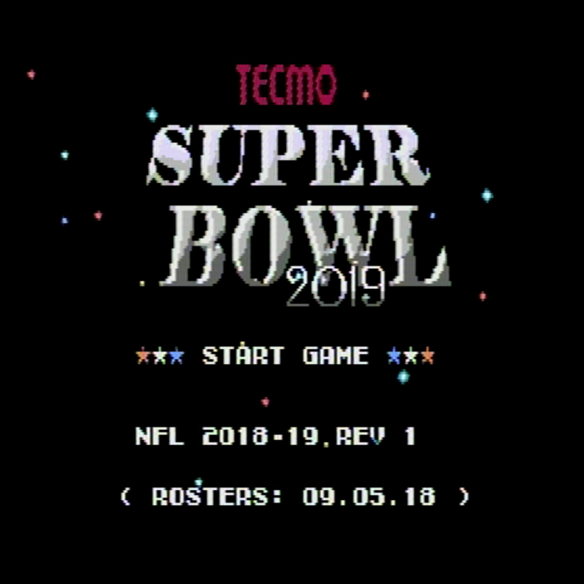 Tecmo Super Bowl Decades 2010-2019